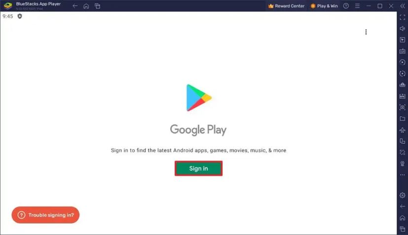Google Play Store Se connecter