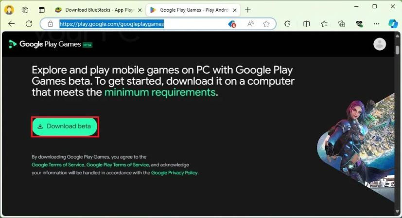 Téléchargement de jeux Google Play