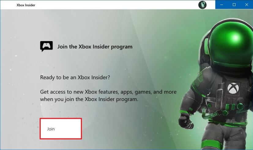 Rejoignez le programme Xbox Insider