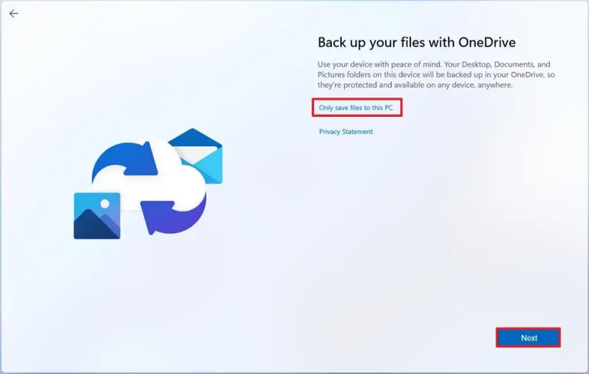 Configuration du compte Microsoft OneDrive
