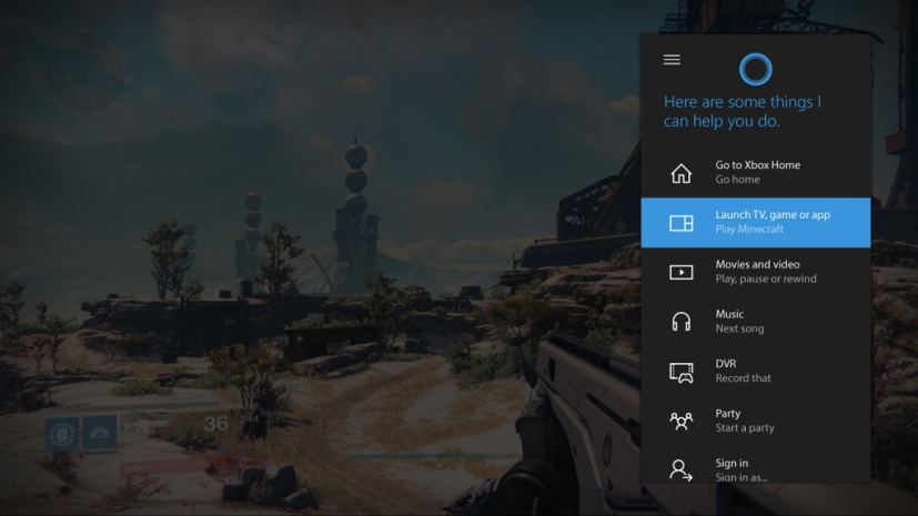 Mettre à jour Cortana sur Xbox One