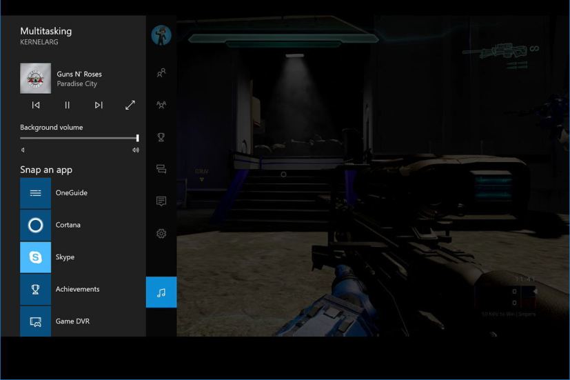 Musique de fond sur Xbox One pendant que vous jouez à des jeux