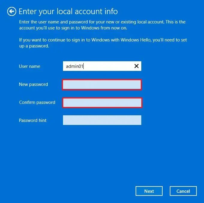 Windows 11 supprimer le mot de passe