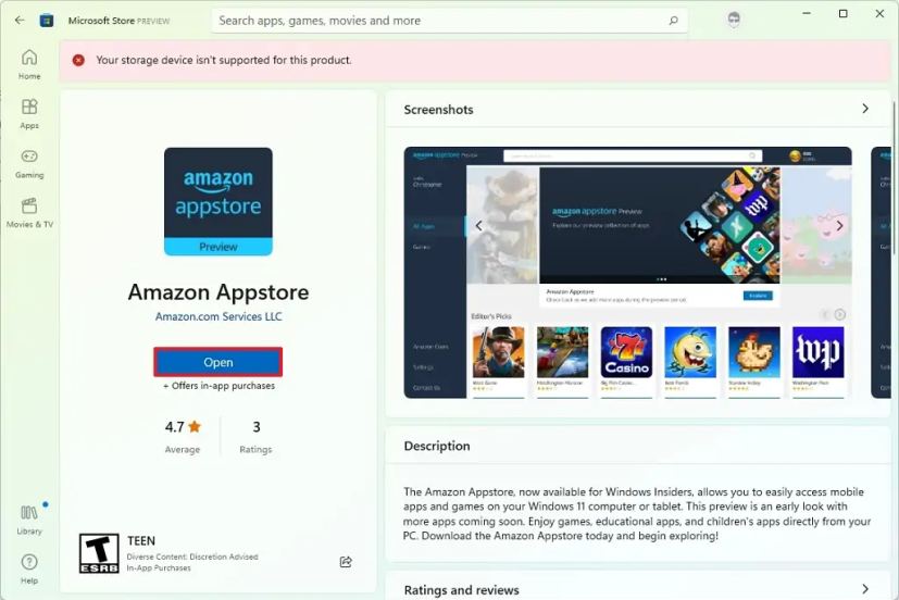 Amazon Appstore