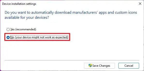 Windows 11 désactive les pilotes automatiques