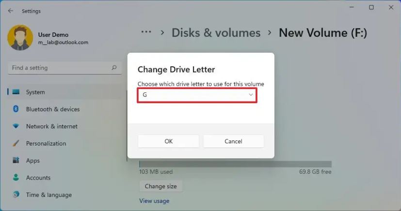 Attribuer une lettre de lecteur sur Windows 11