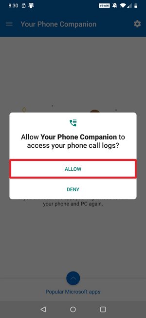 Votre téléphone Android autorise l'accès aux journaux d'appels