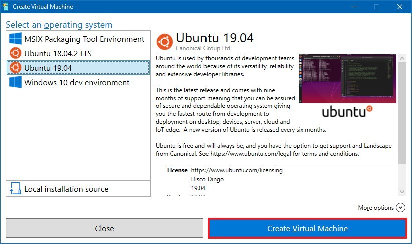 Créer une machine virtuelle Ubuntu à l'aide d'Hyper-V