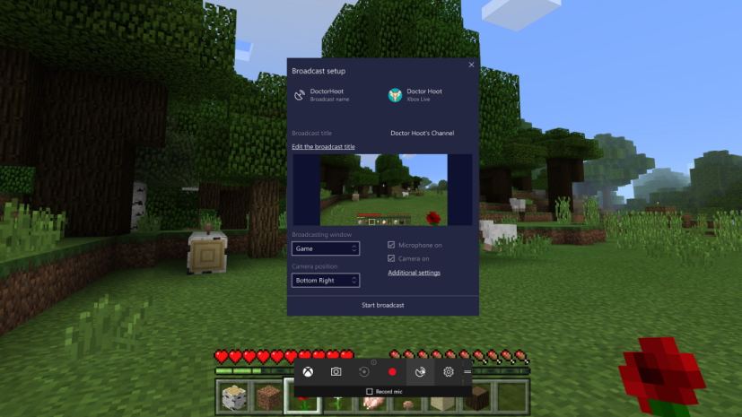 Commandes Beam sur Windows 10