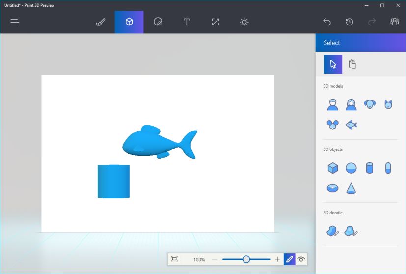 Paint 3D comme application par défaut sur la mise à jour Windows 10 Creators