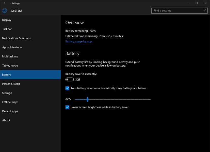 paramètres-de-batterie-windows-10-14316