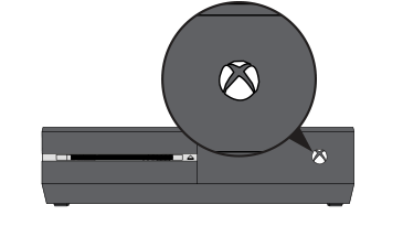 Bouton d'alimentation Xbox / source : Microsoft