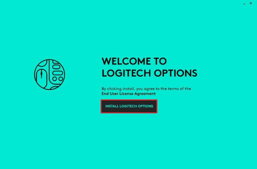 Installer les options Logitech