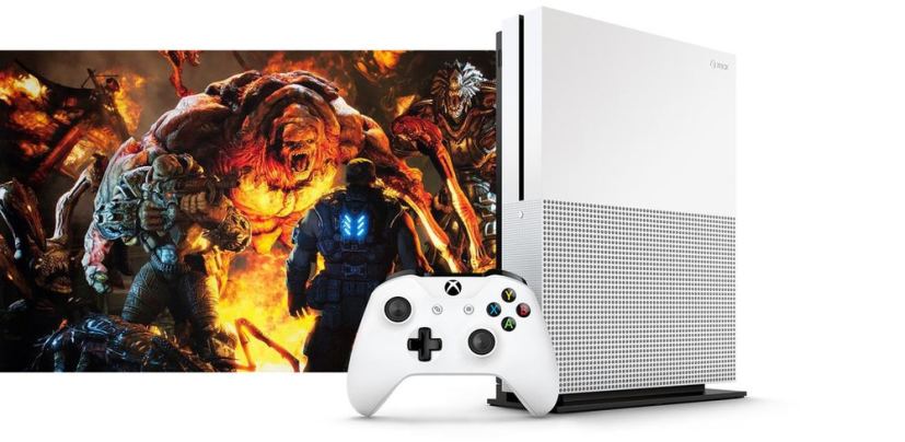 Xbox One S avec support vertical