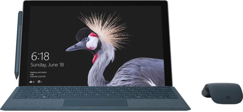 Surface Pro 2017 (avant)