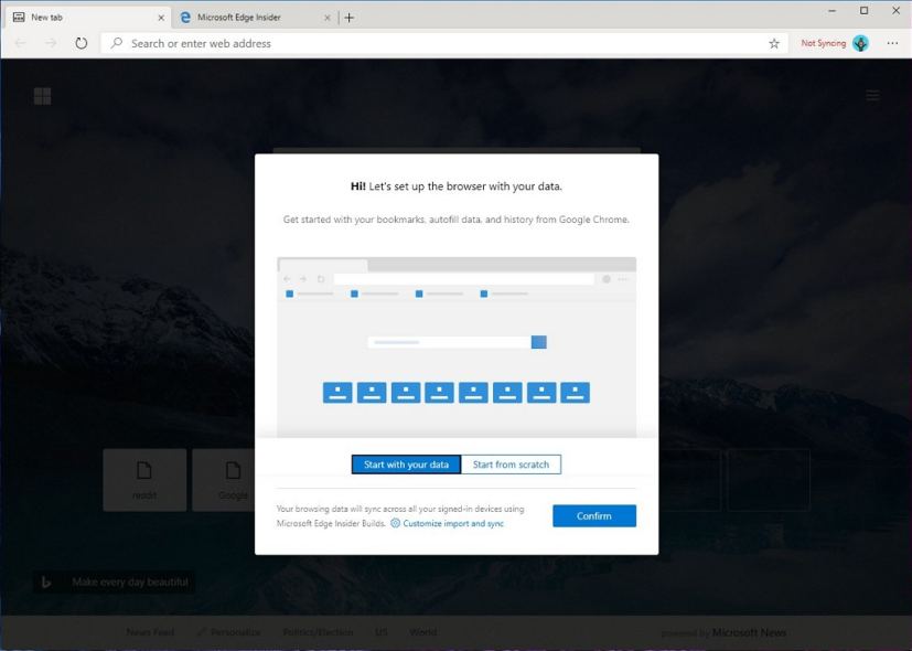 Configuration de Microsoft Edge (Chromium)