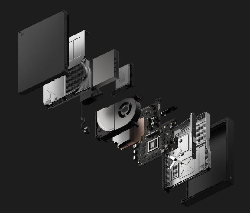 Console Xbox One X Explode Gris Foncé