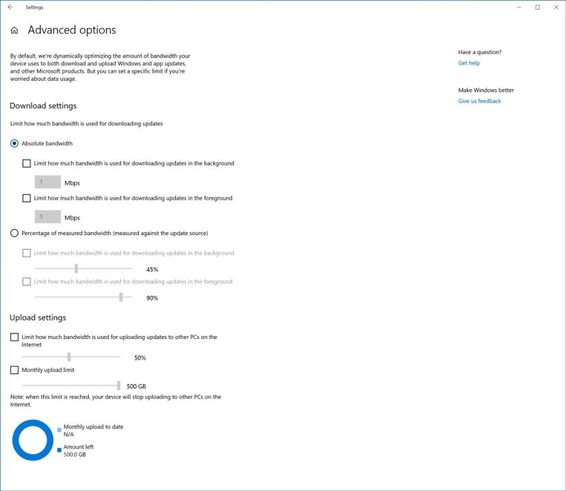 Optimisation de la livraison pour Windows 10 20H1