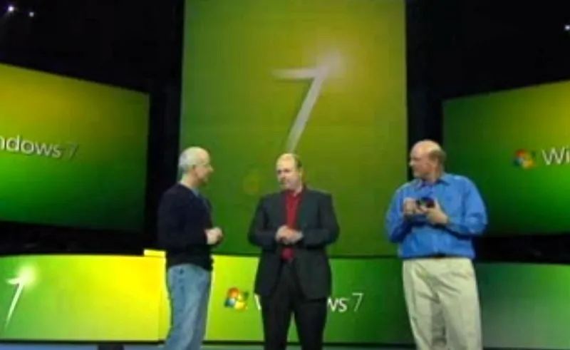 Steve Ballmer abandonne Windows 7 en tant que RTM