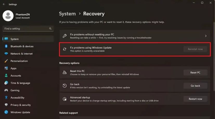 Résoudre les problèmes avec Windows Update