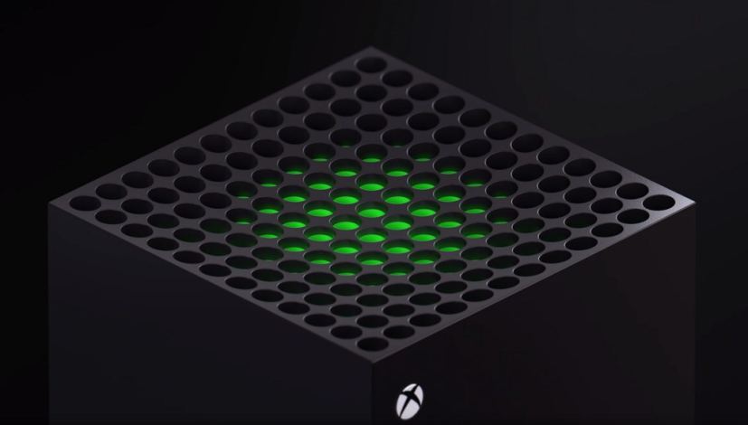 Ventilation supérieure Xbox Series X (source : Microsoft)